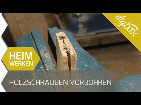 Holzschrauben vorbohren – Warum ist das wichtig?